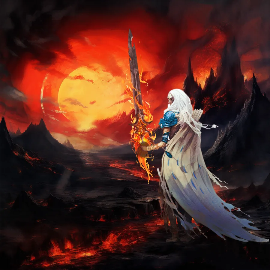 Sindarin Fire Saber